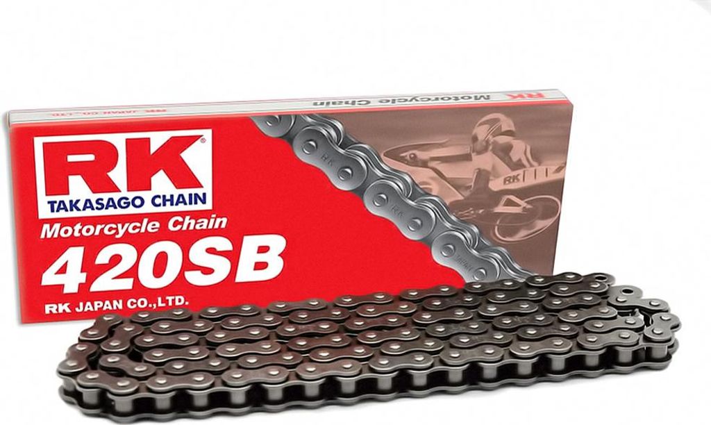 Rk Kette 420 sb 124 c grau grau offen