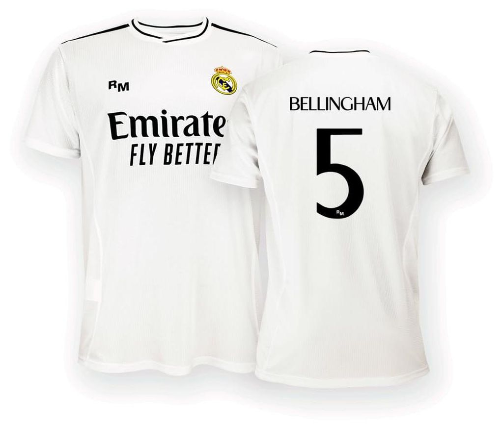 Real Madrid 24/25 Bellingham Home Tričko s krátkým rukávem Obrázek produktu 