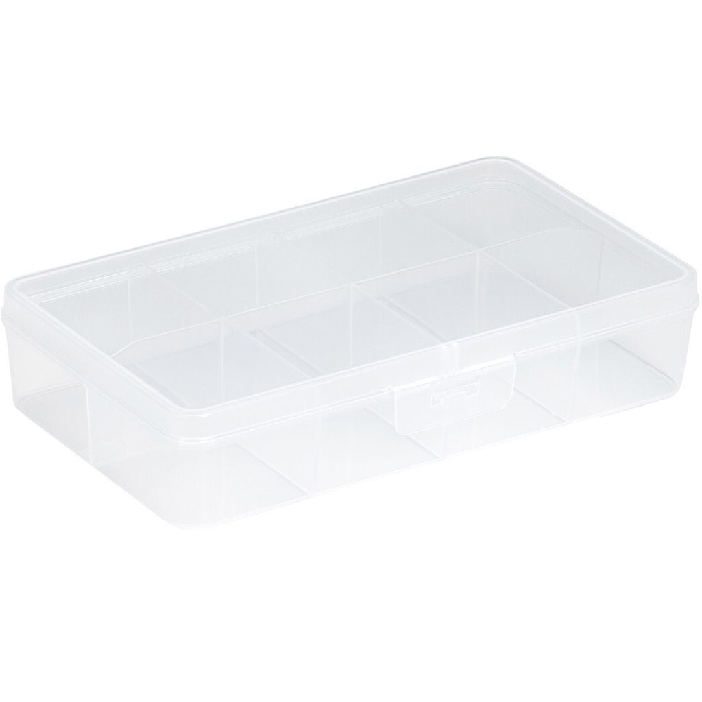 Sunware q-line Aufbewahrungsbox 8 Fächer 24,5x15cm