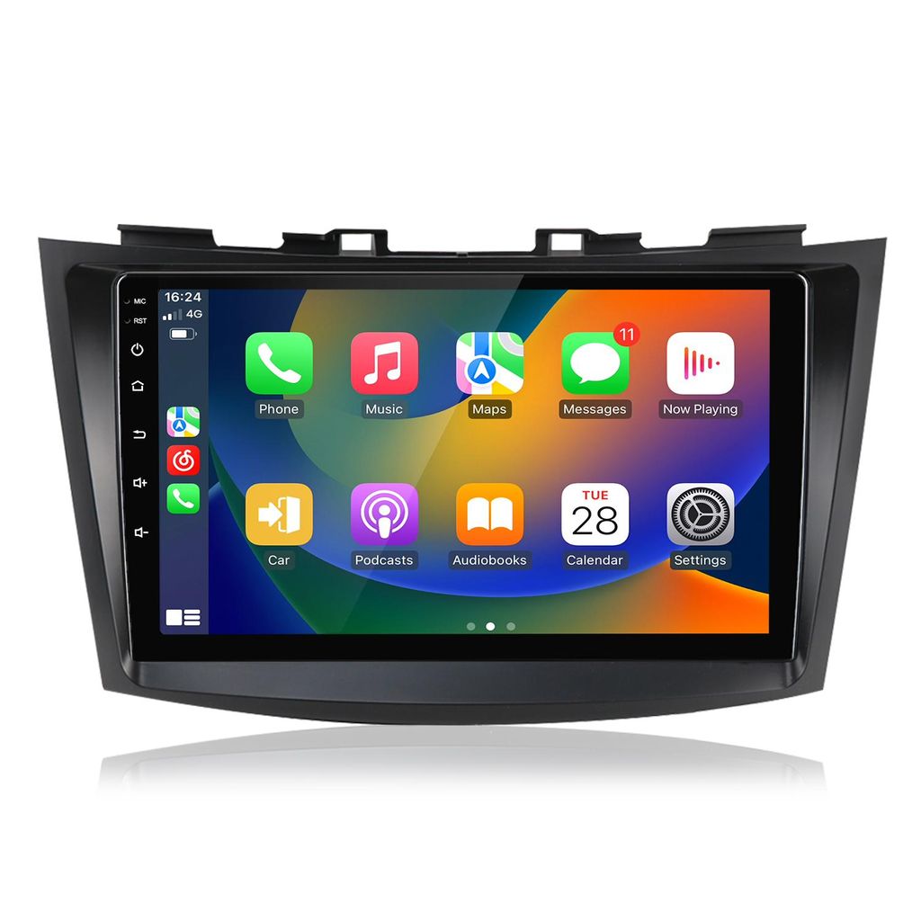 9'' Android 15, 6+128 GB, CarPlay, SWC, 4G, SIM, Immagine del prodotto 