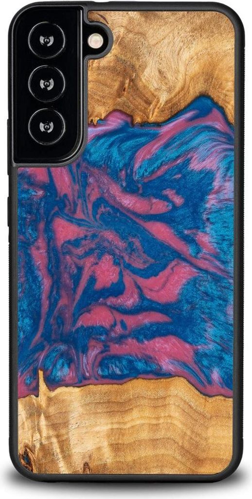 Bewood Einzigartige Hülle für Samsung Galaxy S22 Plus - Neons - Vegas