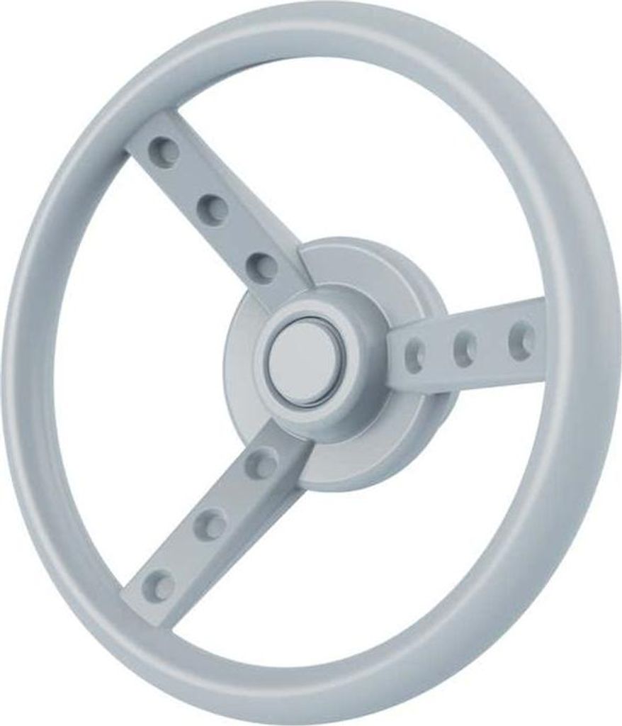 Lenkrad Zubehör für Kinder Spielturm und Klettergerüst, Eisblau, 12 cm Höhe