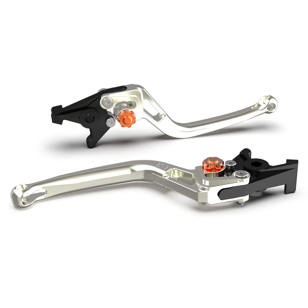 LSL Bremshebel BOW R48R, silber/orange Produktbild 