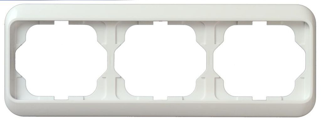 BJ alpha nea Rahmen 1723-24G 3fach alabaster/ studioweiss Produktbild 