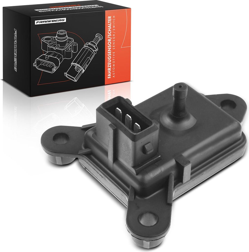 Frankberg 1x Saugrohrdruck Sensor für Citroën Jumper ZX Fiat Brava Ducato Panda Punto 2.0L 2.8L