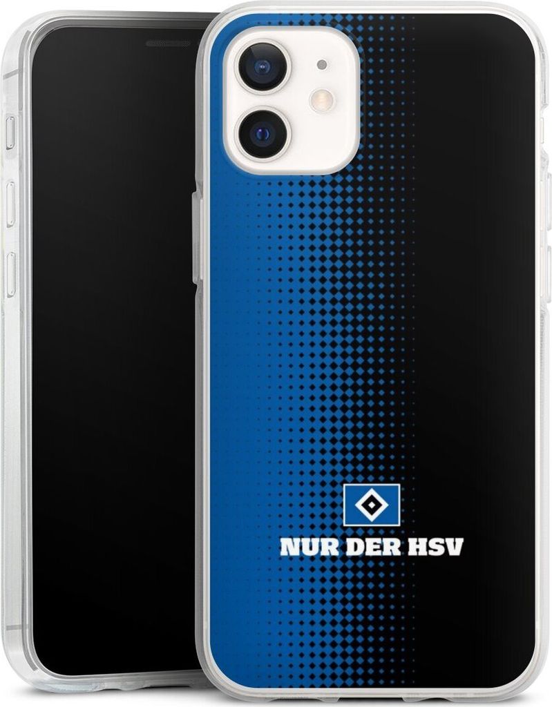 DeinDesign Handyhülle für Apple iPhone 12 mini Silikon Hülle Case Smartphone Schutzhülle HSV Logo Offizielles Lizenzprodukt