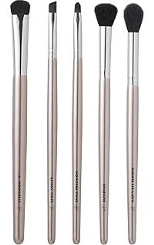 Kit pennelli per occhi smokey e.l.f., kit di 5 pennelli per ombretti e trucco occhi, realizzati con setole sintetiche, vegani e cruelty-free