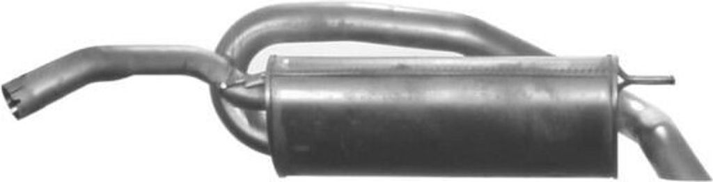 VEGAZ FTS-279 Endschalldämpfer für FIAT STILO (192) Auspuff