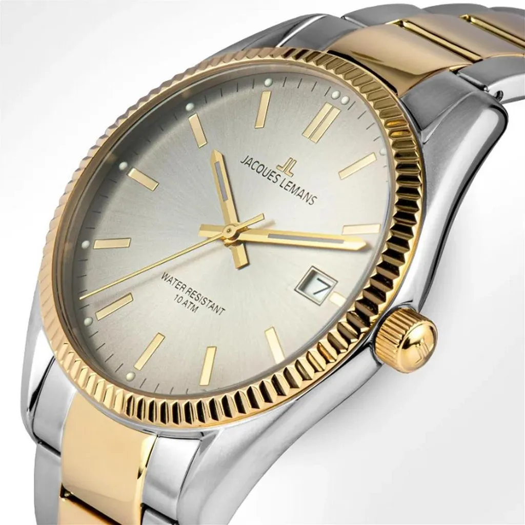 Montre Femmes Jacques Lemans 50-4J Derby Précise Robuste et Sans Retard