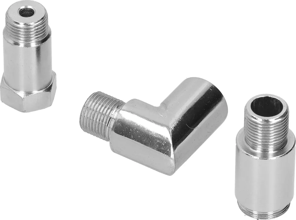 Rallonge de Sonde Lambda à Angle 90 Degrés en Inox M18 pour Échappement - 5