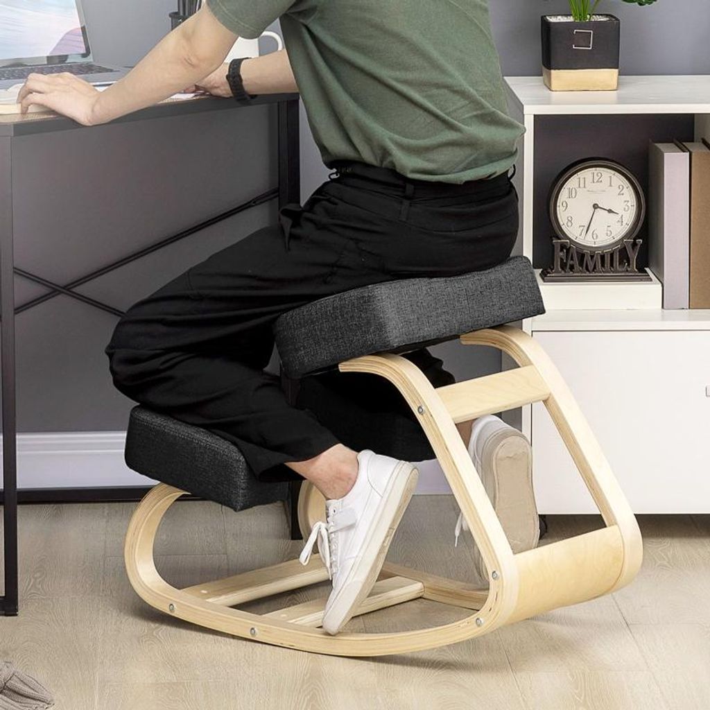 okwish Kľačiaca stolička Ergonomická stolička Čalúnená Obrázok produktu 