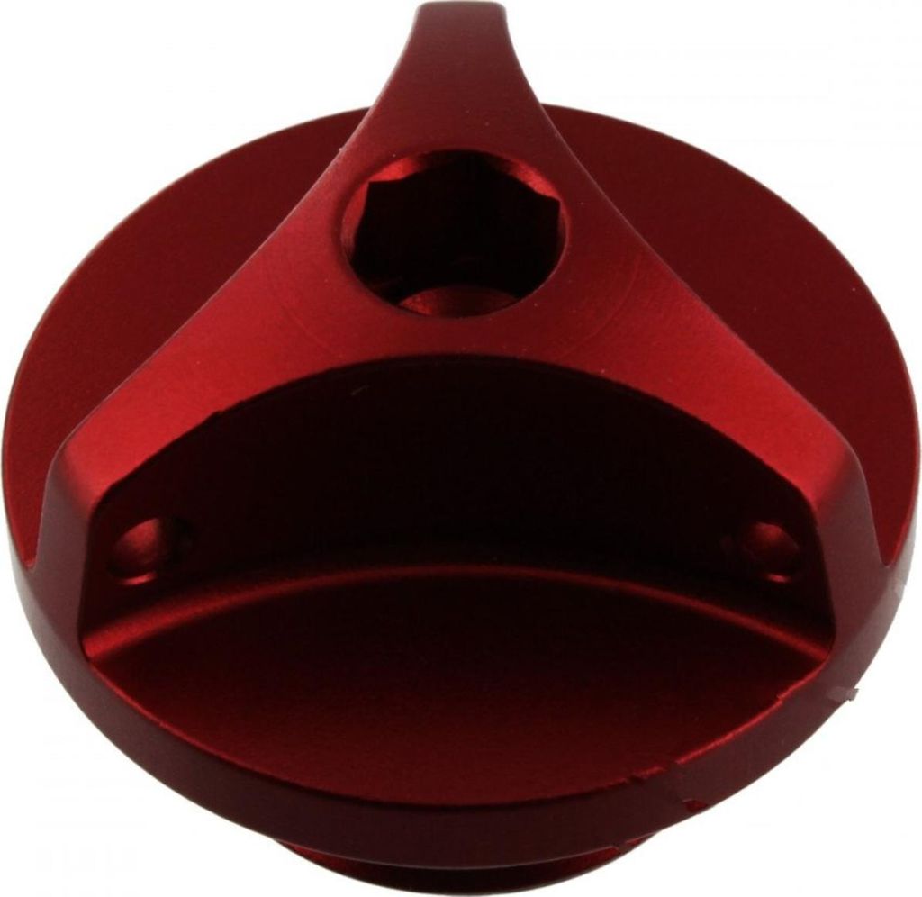 Öleinfüllschraube JMP Bolt M20x1,50mm Aluminium rot für Suzuki GSX 12 FA F / GSF N S Bandit R 50 / 85 / 125 / 250 / 400 / 450 / 500 / 550 / 600 ...
