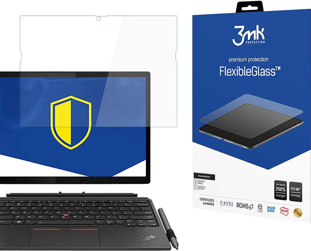 3mk Display Hybridglas FlexibleGlass für Lenovo ThinkPad X12 Detachable Gen 2 0,3mm 7H