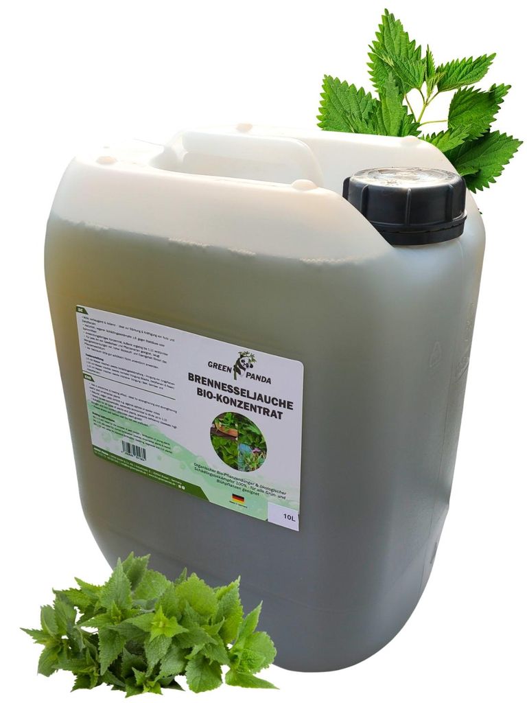 GreenPanda Brennnessel Jauche 10 Liter - Brennnessel Sud -  Produktbild 