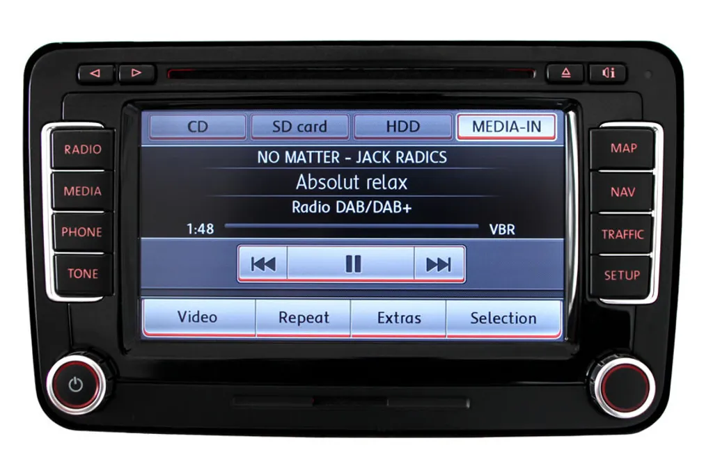 Tuner DAB+ Kufatec FISTUNE Intégration Radio VW RCD RNS 310 315 510