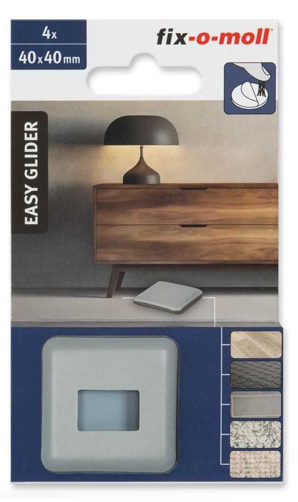 Universal-Gleiter Easyglider fix-o-moll 40 x 40 mm Produktbild 
