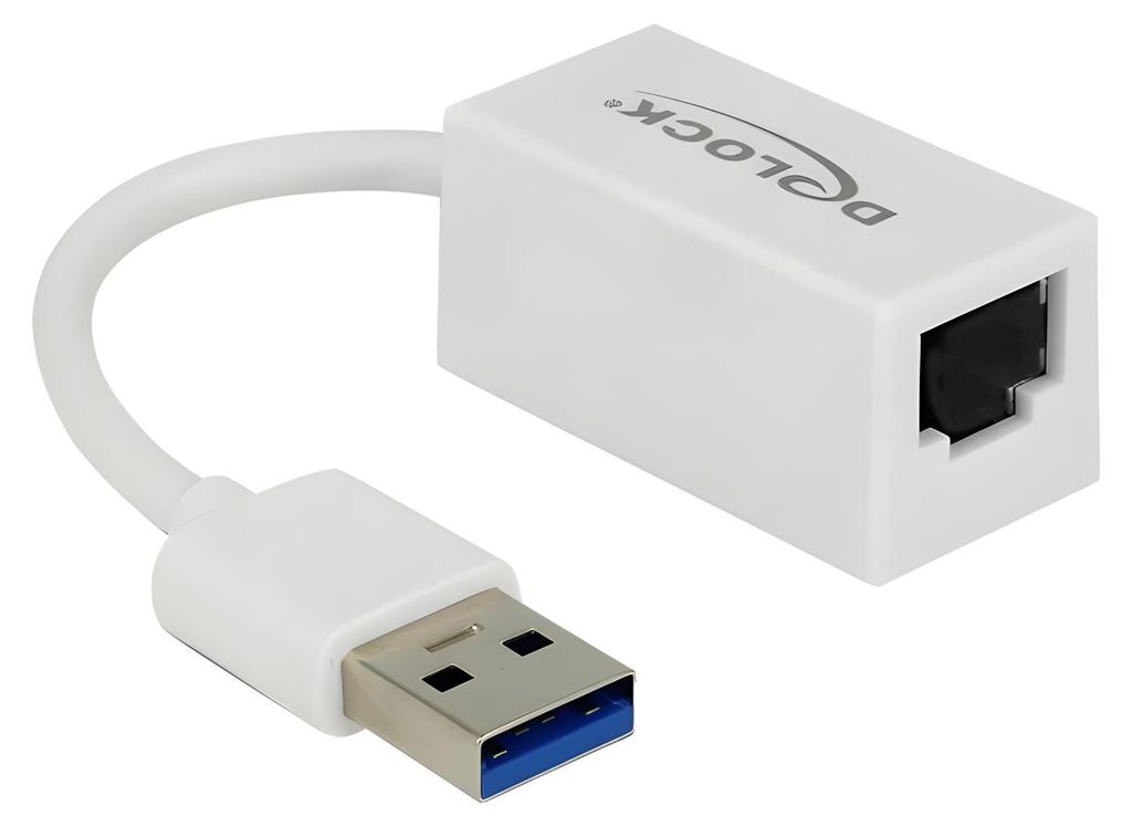 Adapter USB 3.0 Typ-A > 1 x Gigabit LAN RJ45 kompakt Produktbild 