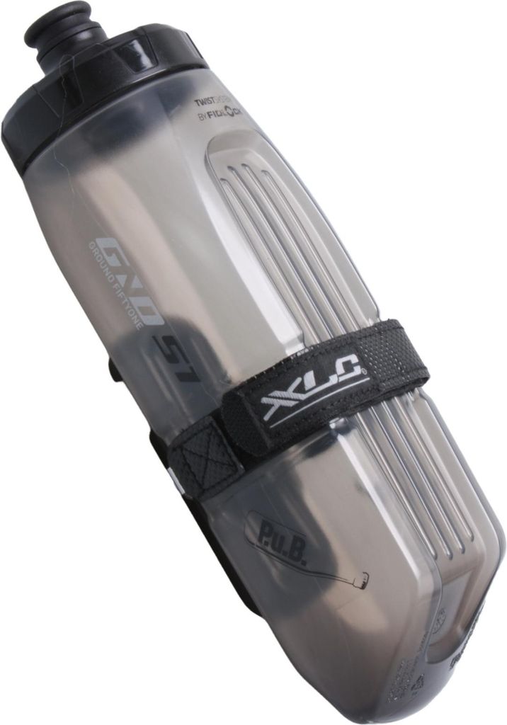 Ghost P.u.B. Fidlock TWIST Flasche 700 ml Schwarz Transparent