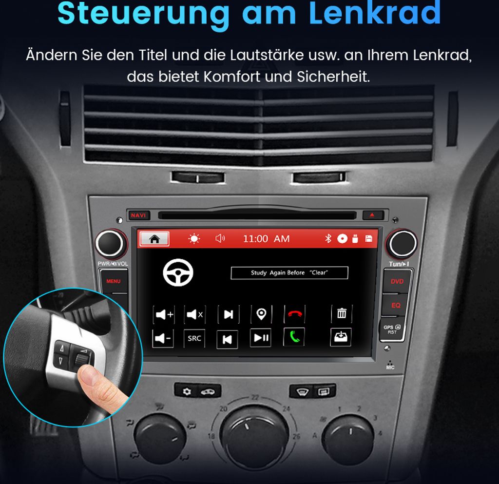 Autorádio 7 Zoll Doppel din für Opel Corsa D Corsa C Astra Obrázok produktu 7