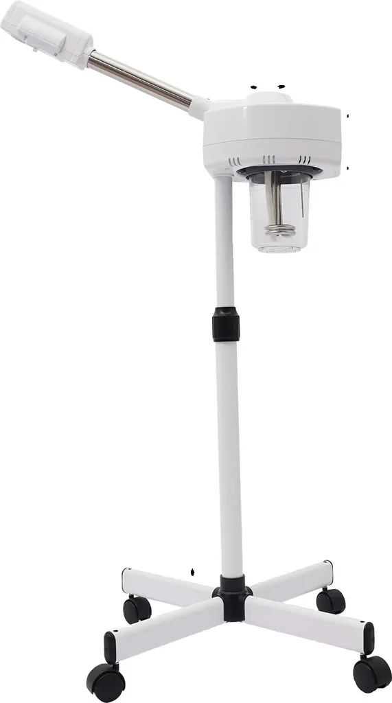 Sauna Facial Professionnel 800W Blanc - Grand Réservoir d'Eau de 750ml