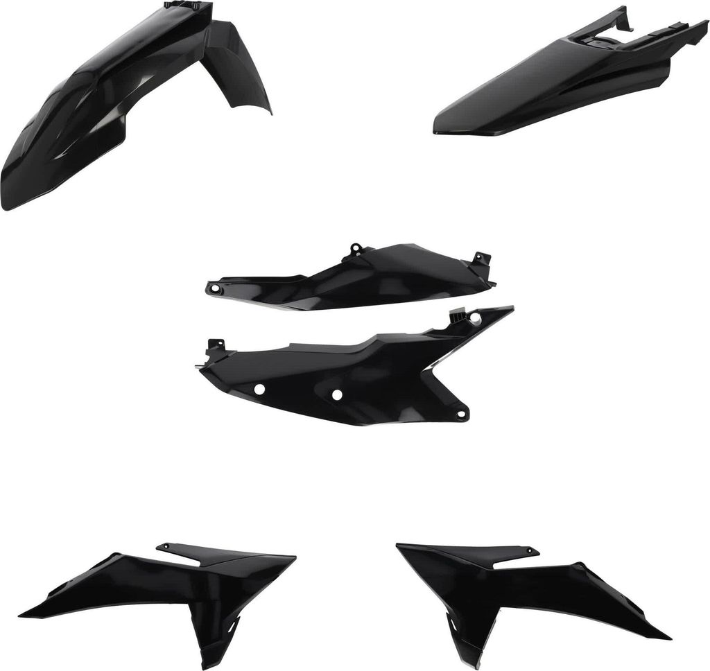 ACERBIS Verkleidungssatz 6 Teile Schwarz für KTM