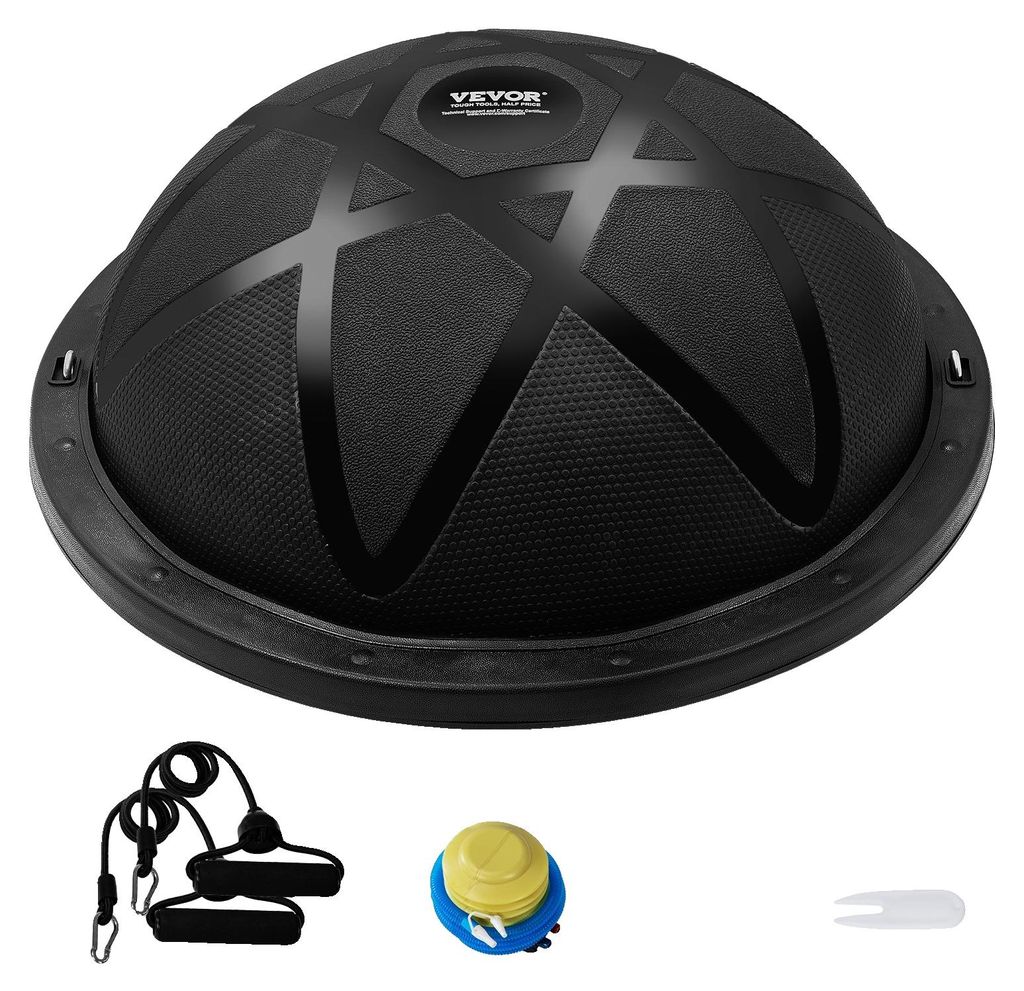 VEVOR halve fitnessbal-trainer, 23 inch balansbal, Productafbeelding 