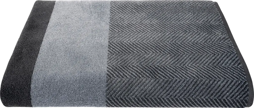 Drap de sauna XL Dyckhoff gris 100x200 cm : fini les serviettes trop petites