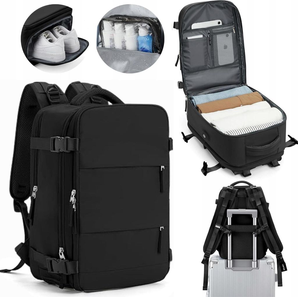 Handgepäck-Rucksack BLACK Produktbild 
