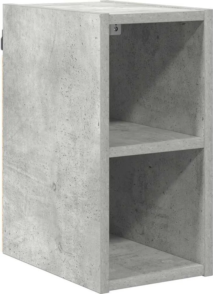 Pensile Grigio Cemento 20x29,5x40 cm - Mobiletto Salvaspazio Cucina e Bagno
