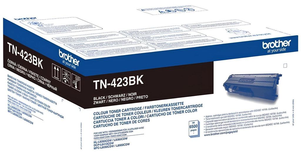 čierny toner brother TN-423BK Obrázok produktu 