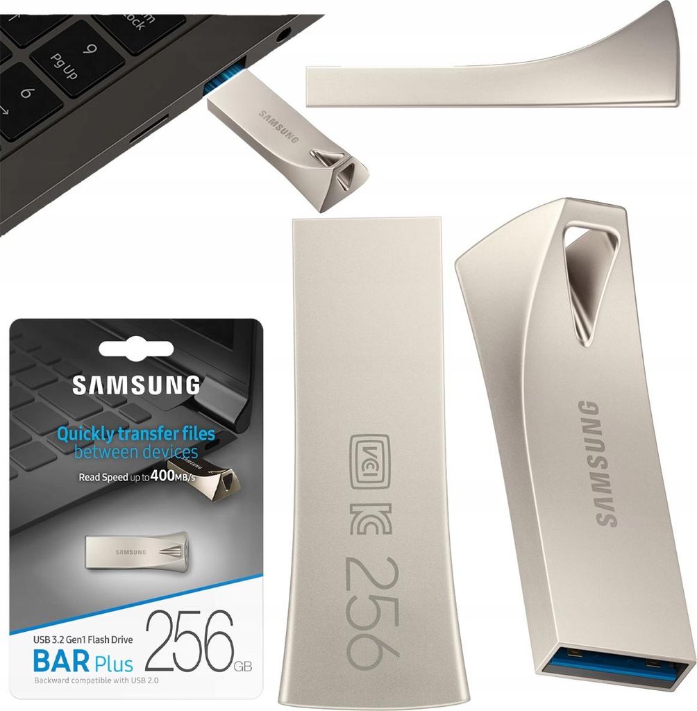 Samsung MUF-256BE, 256 GB, USB Typu-A, 3.2 Gen 1 (3.1 Gen Zdjęcie produktu 