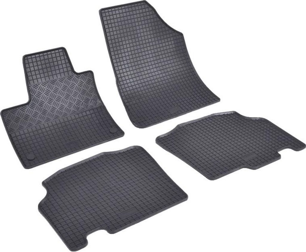 Rigum Gummi Fußmatten Set für Mercedes Citan W420 T-Klasse, Bj. 9/2021-