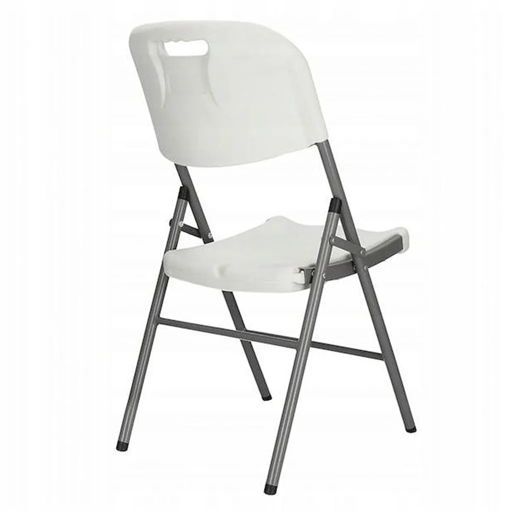 Lot de 4 chaises de jardin pliantes pour camping et pique-nique chic