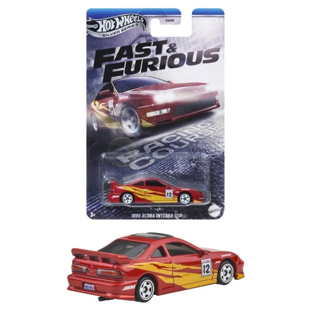 Hot Wheels Auto Fast & Furious Series Silber Acura Integra Produktbild 