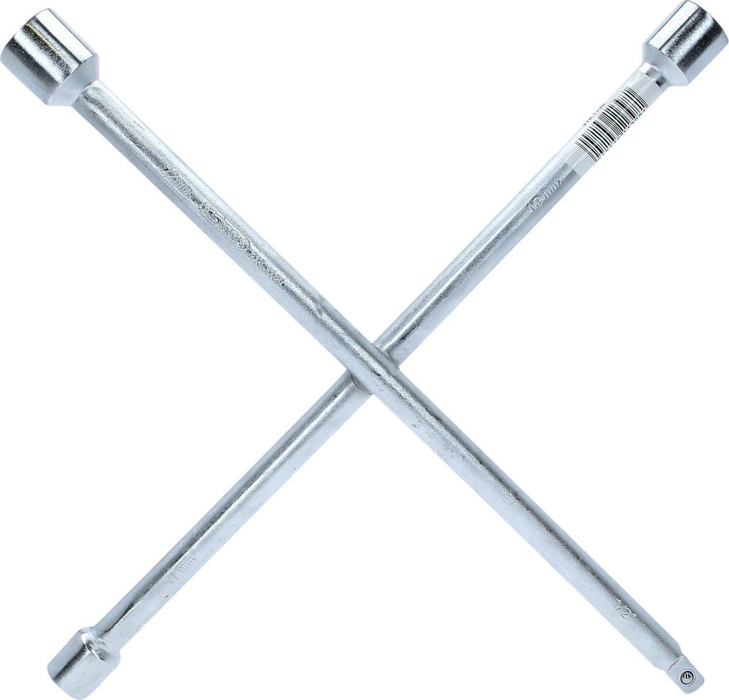 KS Tools Radkreuzschlüssel für PKWs, 1/2x17x19x22 mm