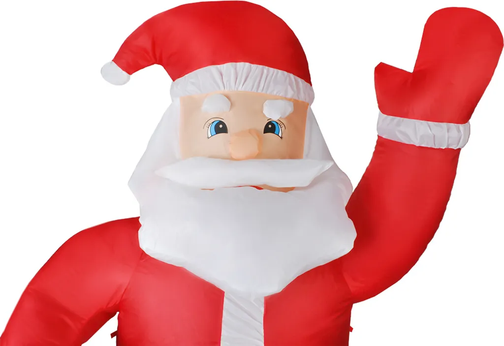 Père Noël Gonflable XXL Résistant Intempéries avec LED Modèle 22625