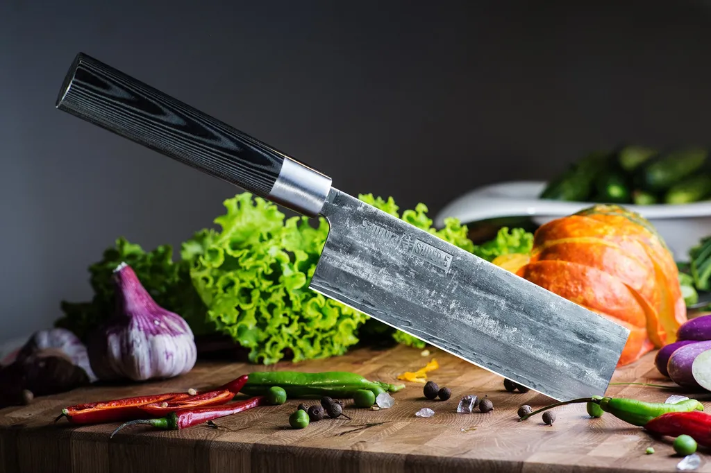 Samura Super 5 Nakiri: L'Arte del Taglio Giapponese in Cucina - 7