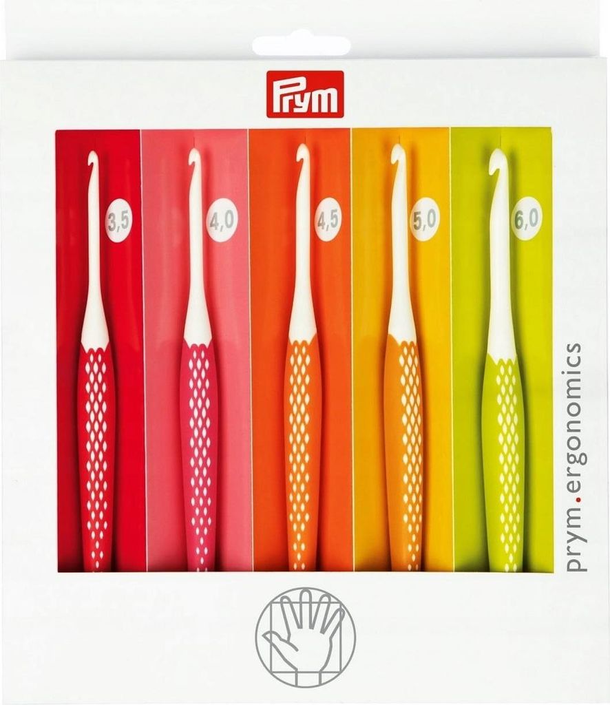 Zestaw Szydełek Prym Ergonomics 3,5Mm - 6Mm 16Cm Zdjęcie produktu 