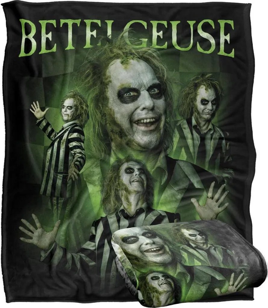 Beetlejuice Couverture Postures TV19108 Taille Unique Multicolore Fan - 2