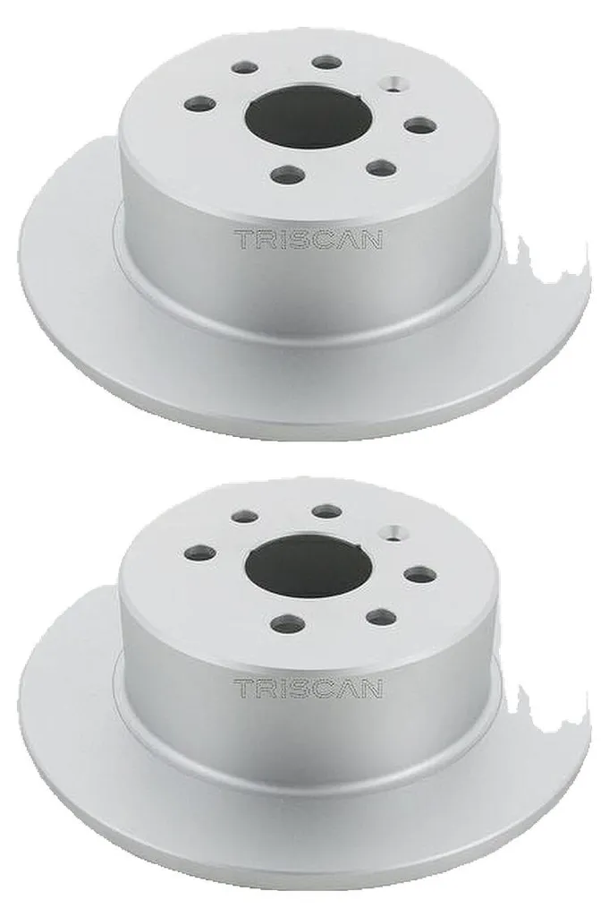 2 disques de frein pleins 270 mm anti-vibration pour OPEL VECTRA