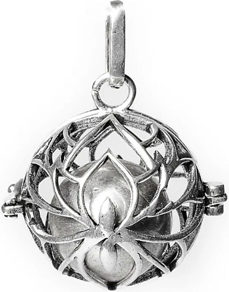 Lotus Harmonie Ball silberfarben -- 2.5 cm