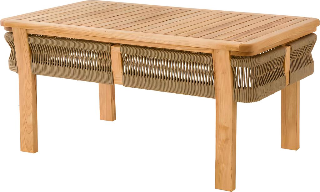 Eleganter brauner Esstisch aus Holz für modernes Zuhause