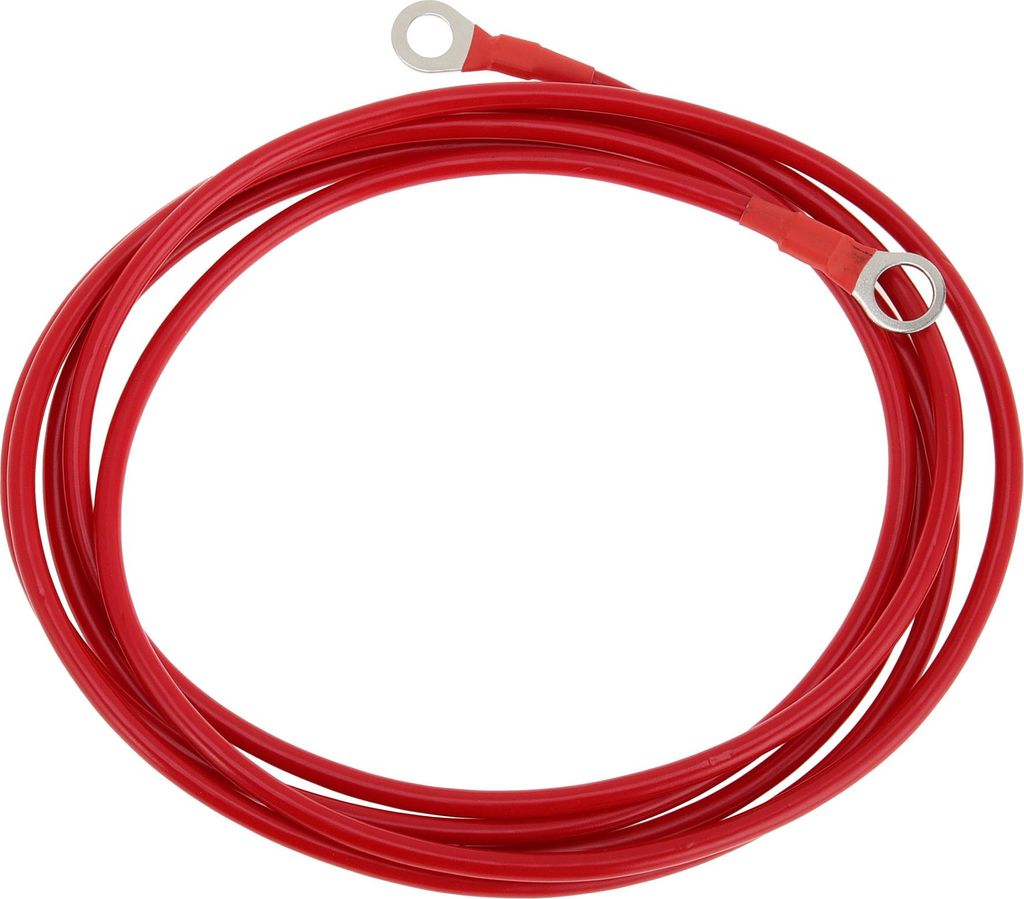 1 Stück Batterie-Wechselrichterkabel 10 AWG Gauge 8FT 3/8" Lug 5/16" Lug Batteriekabel Universal für Auto Fahrzeug Boot Wohnmobil Solar verzinnte...