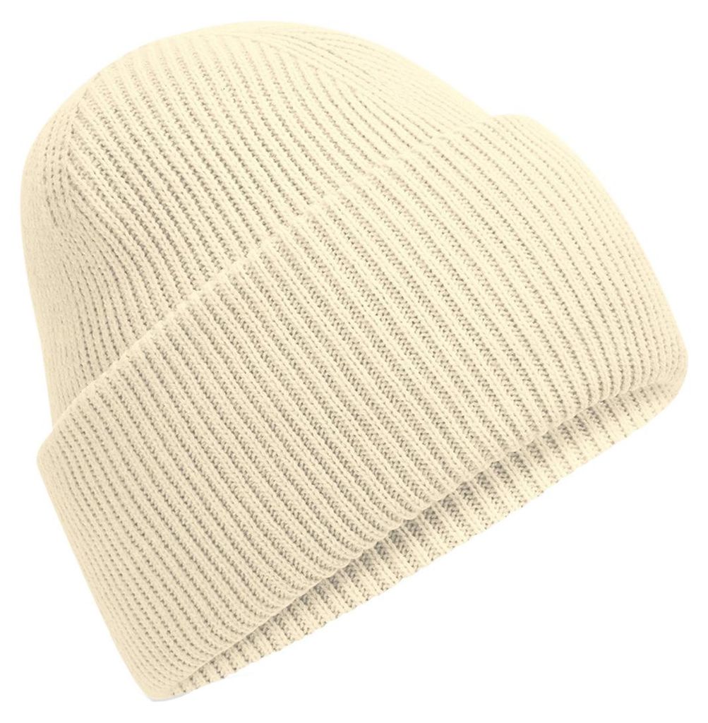 Beechfield - "Classic" Mütze Gefertigte Krone für Herren/Damen Uni FK1803 (Einheitsgröße) (Vanille)