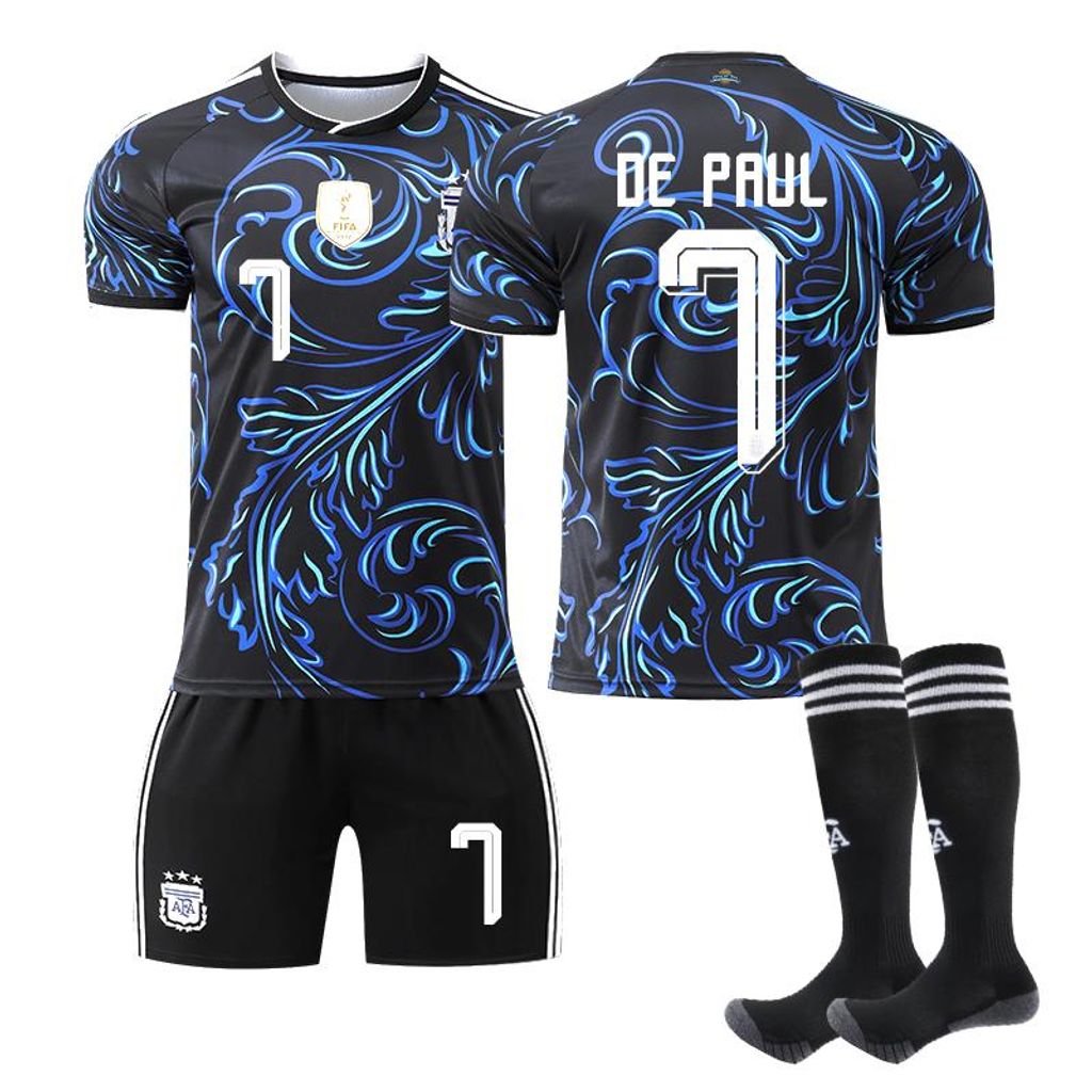 #7 DE PAUL - Maglie da calcio della nazionale argentina, Immagine del prodotto 