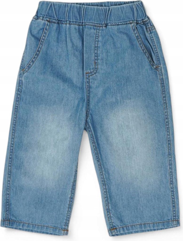 Jeansbermuda Jungen/Mädchen 128 - Blau - Elastisch - Atmungsaktiv - Bequem