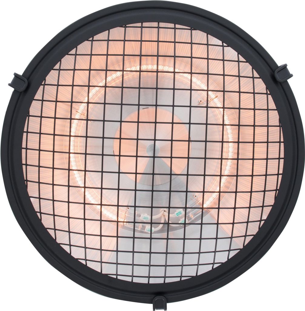 Promiennik sufitowy Sunred Indus II 2100W halogen czarny Zdjęcie produktu 5