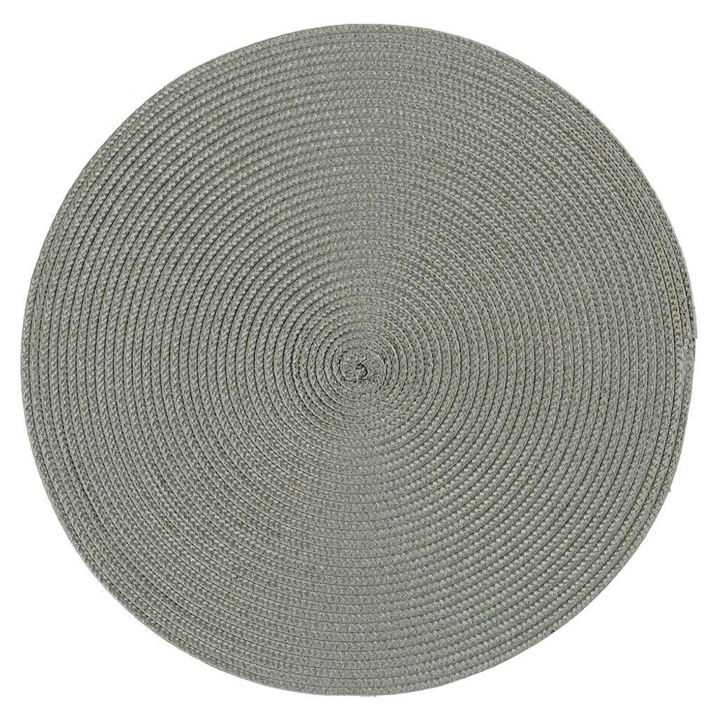 Farben: Grau Beige 4-er Pack Leinen Tischset Platzsets 50 x 35 cm Grün 