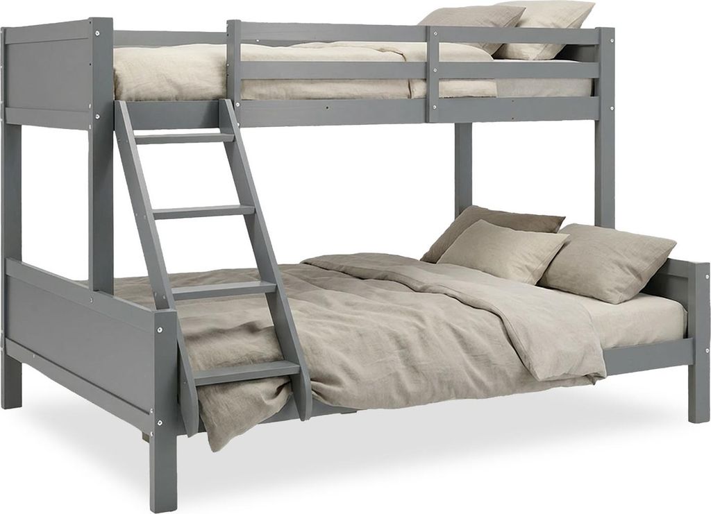Lit Superposé 90x200 et 140x200 cm Lit mezzanine 2 Places Image du produit 