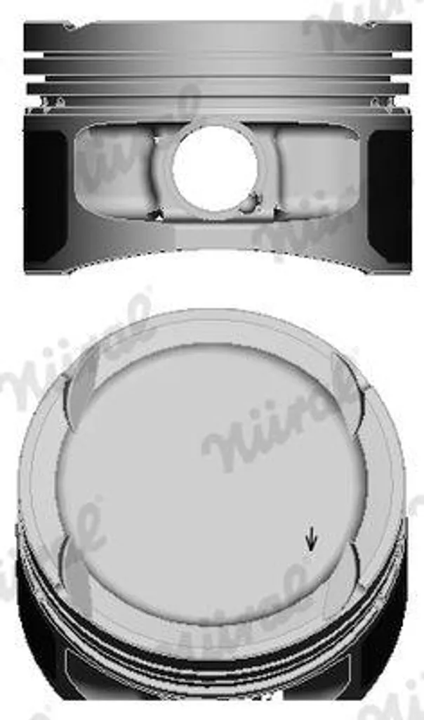 Réparer Compression Moteur : Piston 87-116100-00 pour Seat Leon et Ibiza